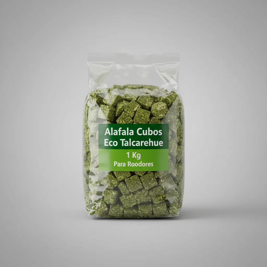 Cubos de Alfalfa para conejos Ecotalcarehue Premium 1kg