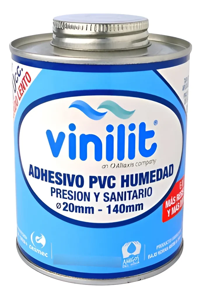 Pegamento Adhesivo Pvc Humedad 240cc Vinilit