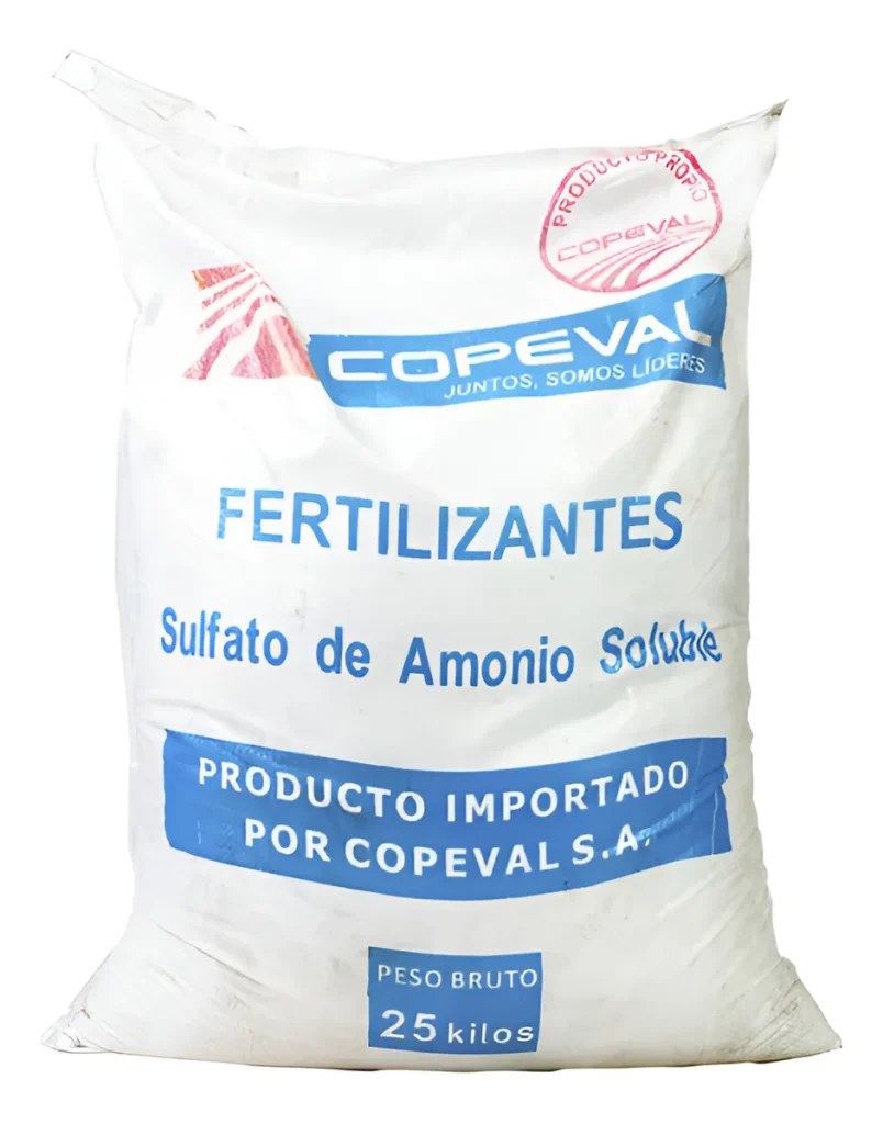 Sulfato De Amonio Soluble 25 Kg