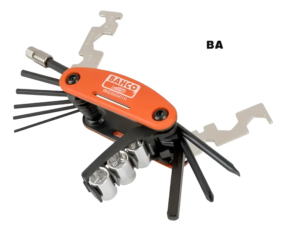 Kit Herramientas Bicicletas Bahco 17 Piezas