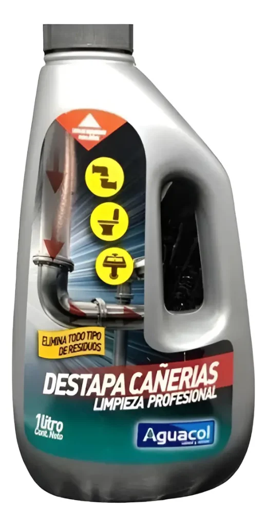 Destapa Cañerias Aguacol 1 Litro