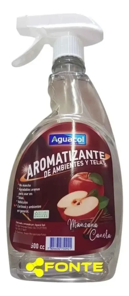 Aromatizante De Auto Aguacol Variedades Rojo Manzana Canela