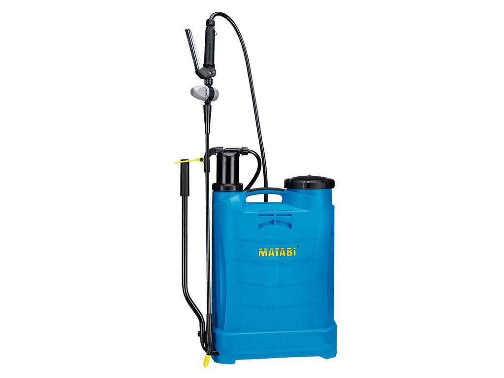 Pulverizador Matabi® Evolution 16, Tanque Costal De 16 Litros, Color Azul