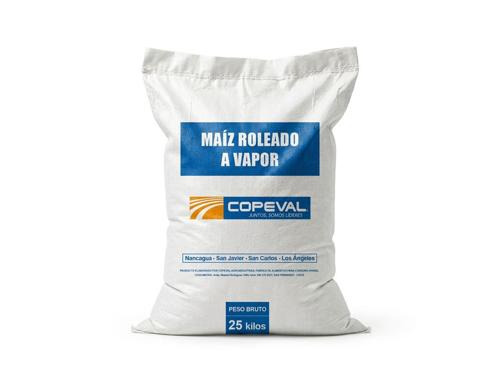 Copeval Maiz Roleado Para Aves 25kg