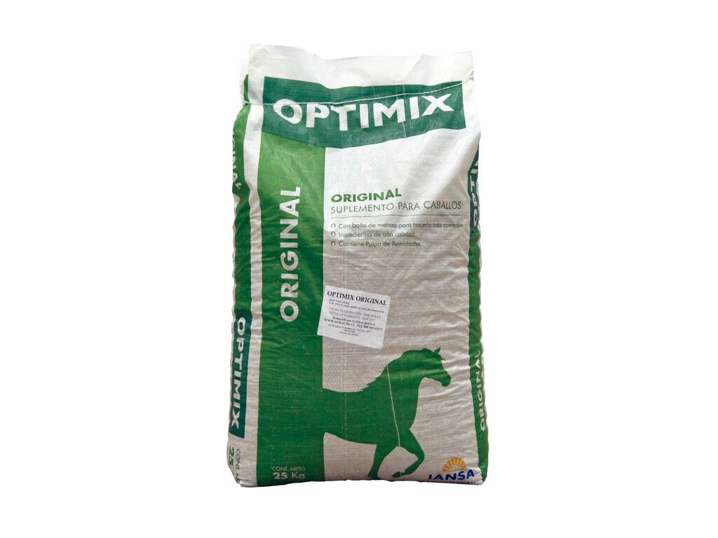Alimento Caballos Optimix Original 25 Kg