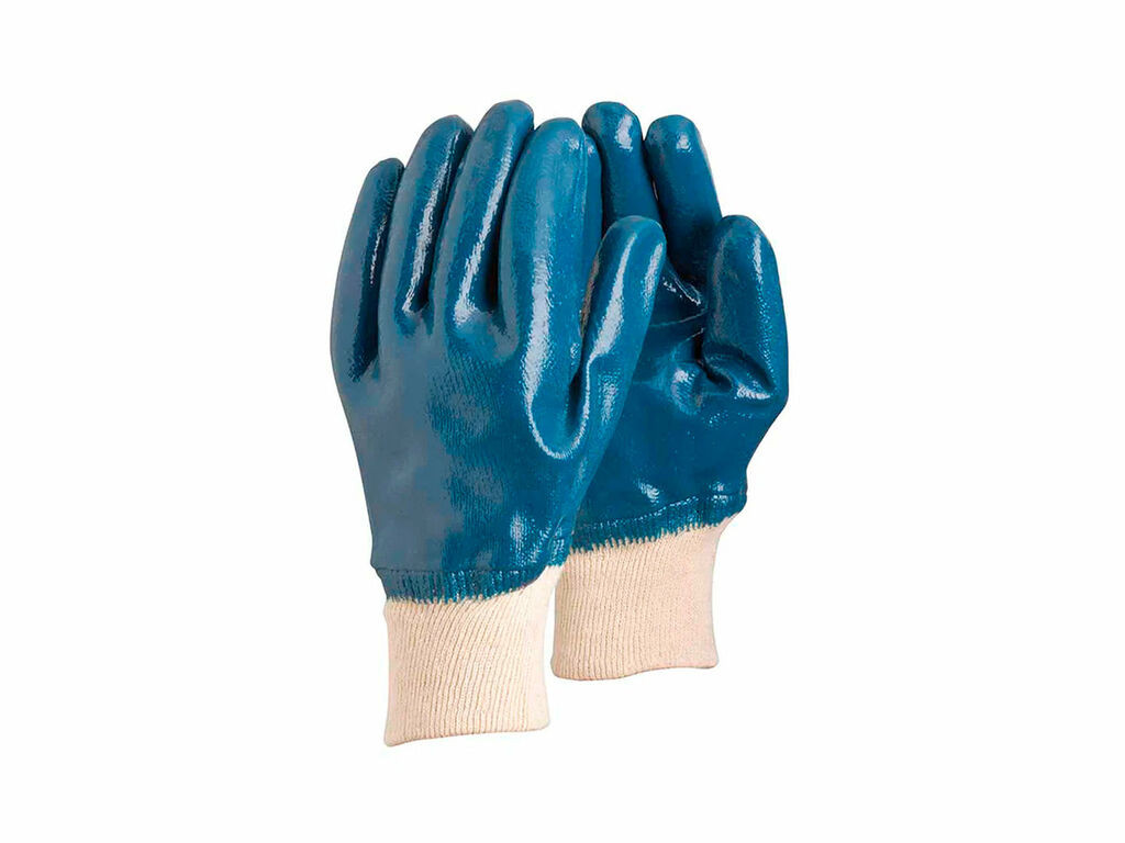 Guante De Nitrilo Azul Solventes